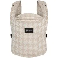 Rookie Baby Premium Elite draagzak - Design buikdrager en rugdrager - Comfortabel en ergonomisch baby spullen - Babydrager vanaf Geboorte - Ook voor Peuter - Biologisch katoen (Houndstooth)