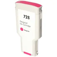 PrintAbout Huismerk HP F9J66A (728) Inktcartridge Magenta Extra hoge capaciteit