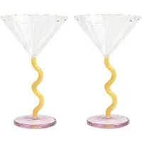 &Klevering - Coupe curve karamel set van 2