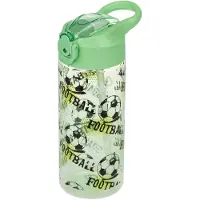 Baagl Voetbal Drinkfles 500ml met Rietje