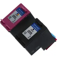 PrintAbout Huismerk HP 62 (N9J71AE) Inktcartridge Zwart + 3 kleuren Multipack