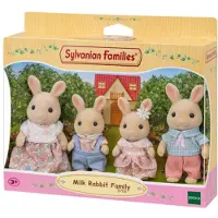 Sylvanian Families Milk Rabbit Family Figures Roze Kinderen