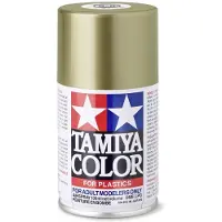 Tamiya Hobbyverf Acrylverf - TS-84 Gold - Metallic - Gloss - Acryl Spray - Verf spuitbus - 100 ml