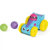 Tomy Pop & Go Racewagen blauw - Peuterspeelgoed - Spelen en Leren