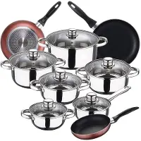 San Ignacio 16/20/24 Cm Kookpan Set 12 Eenheden