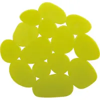MSV Antislip Pads Badkamer – Set van 4 Antislip Stickers voor Douche en Badkuip – Kiezelsteendesign – Antislip Badmat Alternatief