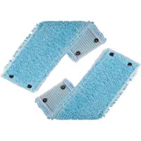Leifheit Set van 2 vervangingsdoeken CLEAN TWIST M / Combi M super soft , speciaal voor parket en houten vloeren