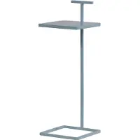 Woood Toste Bijzettafel - Metaal - Lichtblauw - 64x22x22
