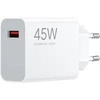 Xiaomi Originele oplader, USB-A, QC3.0, 3A, 45W, model MDY-17-EF, wit, ongeverpakte versie