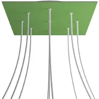 Creative Cables Kroq409ef116 Xxl Rose-one Square Groene Weide Rozenkit