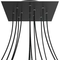 Creative Cables Krovnq4012f103 Xxl Rose-one Vierkant Mat Zwart Rozenset