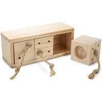 Beeztees Knaagdierenspeelgoed Ibor Naturel 20 X 7 X 8 Cm