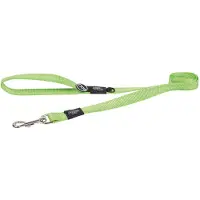 Rogz verstelbare hondenriem Snake M Lime