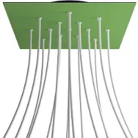 Creative Cables Krovnq4015f116 Xxl Rose-one Vierkant Groene Weide Rozen Kit