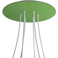 Creative Cables Kror406f116 Xxl Rose-one Ronde Groene Weide Rozenset