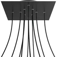 Creative Cables Krovnq4010f103 Xxl Rose-one Vierkant Mat Zwart Rose Kit