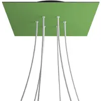 Creative Cables Krovnq406f116 Xxl Rose-one Square Green Meadow Rose-set