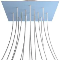 Creative Cables Kroq4015f114 Xxl Rose-one Square Lichtblauwe Rozenset