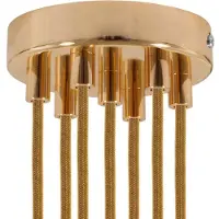 Creative Cables Krm576fraterm Metalen Cilindrische Lamp Plafondrozet Kit