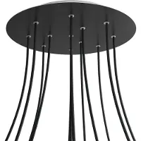 Creative Cables Kror4012f103 Xxl Rose-one Ronde Mat Zwarte Rozenset