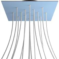 Creative Cables Krovnq4015f114 Xxl Rose-one Square Lichtblauwe Rozenset