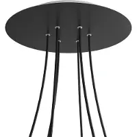 Creative Cables Kror406f103 Xxl Rose-one Rond Mat Zwart Rozenset