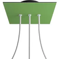 Creative Cables Krovnq203lf116 Rose-one Square Green Meadow Rose-set