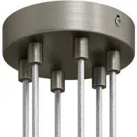 Creative Cables Krm126ftisterm Metalen Cilindrische Lamp Plafondrozet Kit