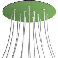 Creative Cables Krovnr4015f116 Xxl Rose-one Ronde Groene Weide Rozen Kit