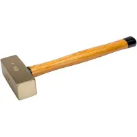 Bahco Vonkvrije Knots Met Bronzen Aluminium Kop En Houten Handvat 2.5kg