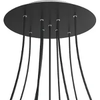 Creative Cables Kror409xf103 Xxl Rose-one Rond Mat Zwart Rozenset