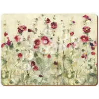 Creative Tops Grote Premium Pak Van 6 Plaatsmatten Met Wilde Klaprozen