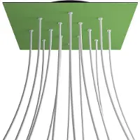Creative Cables Krovnq4014f116 Xxl Rose-one Vierkant Groene Weide Rozen Kit