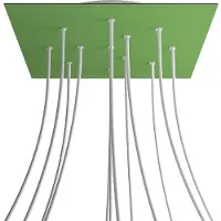 Creative Cables Kroq4012f116 Xxl Rose-one Square Groene Weide Rozenkit