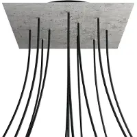 Creative Cables Krovnq4012f106 Xxl Rose-one Square Cementrozenset