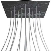 Creative Cables Krovnq4015f104 Xxl Rose-one Vierkant Marquina Marmeren Rozenkit
