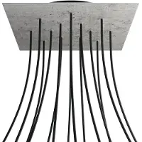 Creative Cables Krovnq4014f106 Xxl Rose-one Square Cementrozenset