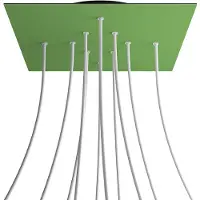 Creative Cables Krovnq4010f116 Xxl Rose-one Square Groene Weide Rozenset
