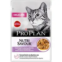 Purina Pro Plan Delicate Kalkoen 26x85g Kattenvoer