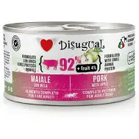 Disugual Fruit Varkensvlees Appel 12x150g Nat Hondenvoer