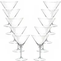 Bergner Set Van 10 Crycle Covel Cocktailglazen 35 Cl