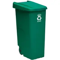 Wellhome Prullenbak Met Wielen 110l