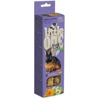 Mealberry Kleine Stokjes Bloemen Kruiden Cavia Konijn Chinchilla Snack Voor Knaagdieren 110g 8 Eenheden
