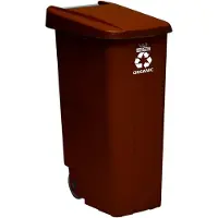 Wellhome Prullenbak Met Wielen 110l