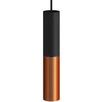 Creative Cables Tub-e14-spot Met Dubbele Metalen Buis. Met Dubbele Lamphouderring