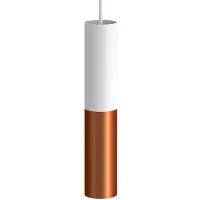 Creative Cables Tub-e14-spot Met Dubbele Metalen Buis. Met Dubbele Lamphouderring