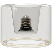 Creative Cables 2200k Ghost Line Recessed Donut Transparent 120x90 Mm 6w Led-lamp