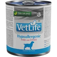 Farmina Vet Life Hondenvoer Voor Hypoallergeen Met Varkensvlees En Aardappel 300g 6 Eenheden