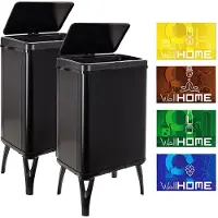 Wellhome Slimme Prullenbakken 40l 2 Eenheden