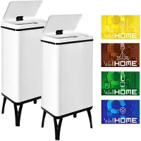 Wellhome Slimme Prullenbakken 50l 2 Eenheden